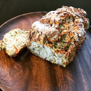 Rustic Courgette and Carrot Seeded Loaf