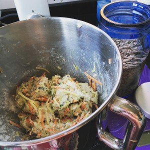 Rustic Courgette and Carrot Seeded Loaf