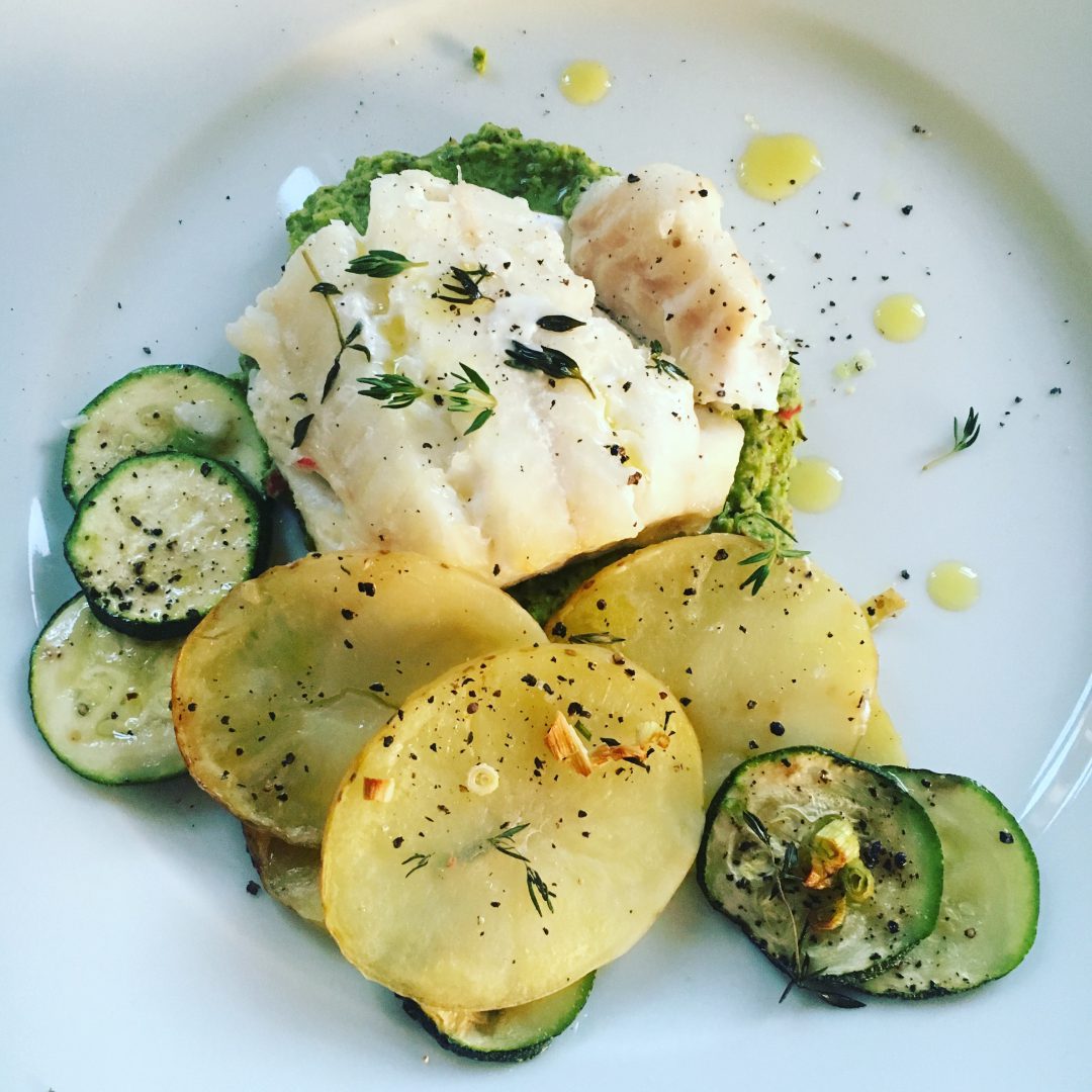 Bright & Breezy lemon Baked Hake