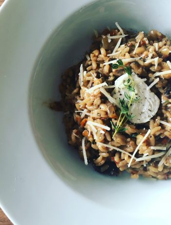 Rainspotting Mushroom Risotto