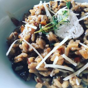 Rainspotting Mushroom Risotto