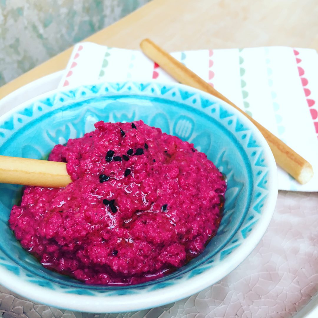 BBQ Beetroot and Toasted Cashew Dip