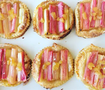 Rhubarb and Ginger Rejection Protection Galettes