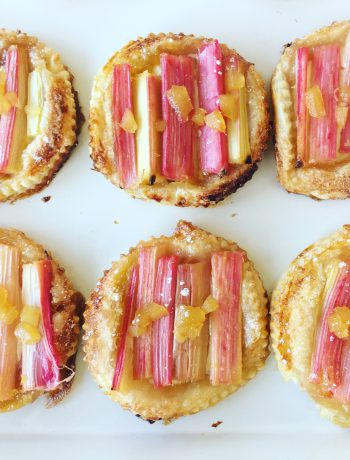 Rhubarb and Ginger Rejection Protection Galettes